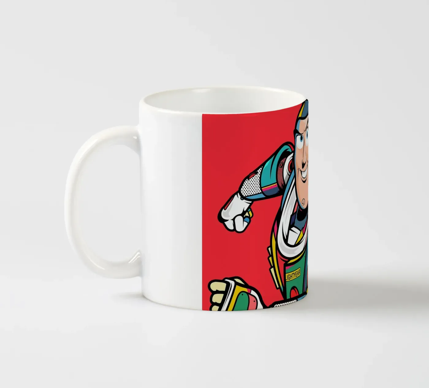 Buzz Lightyear ceramic mug by Van Orton Design