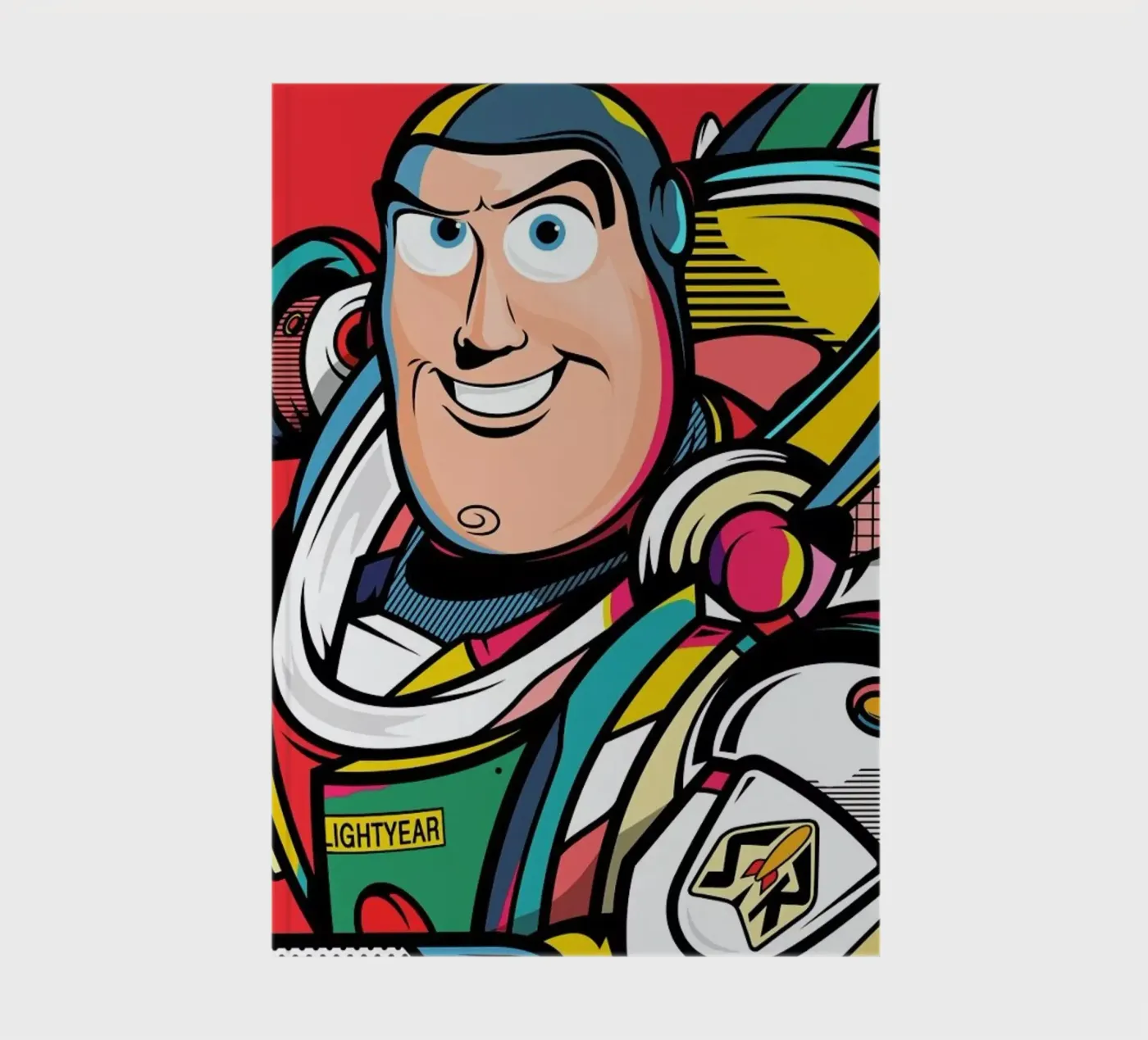 Buzz Lightyear notebook by Van Orton Design