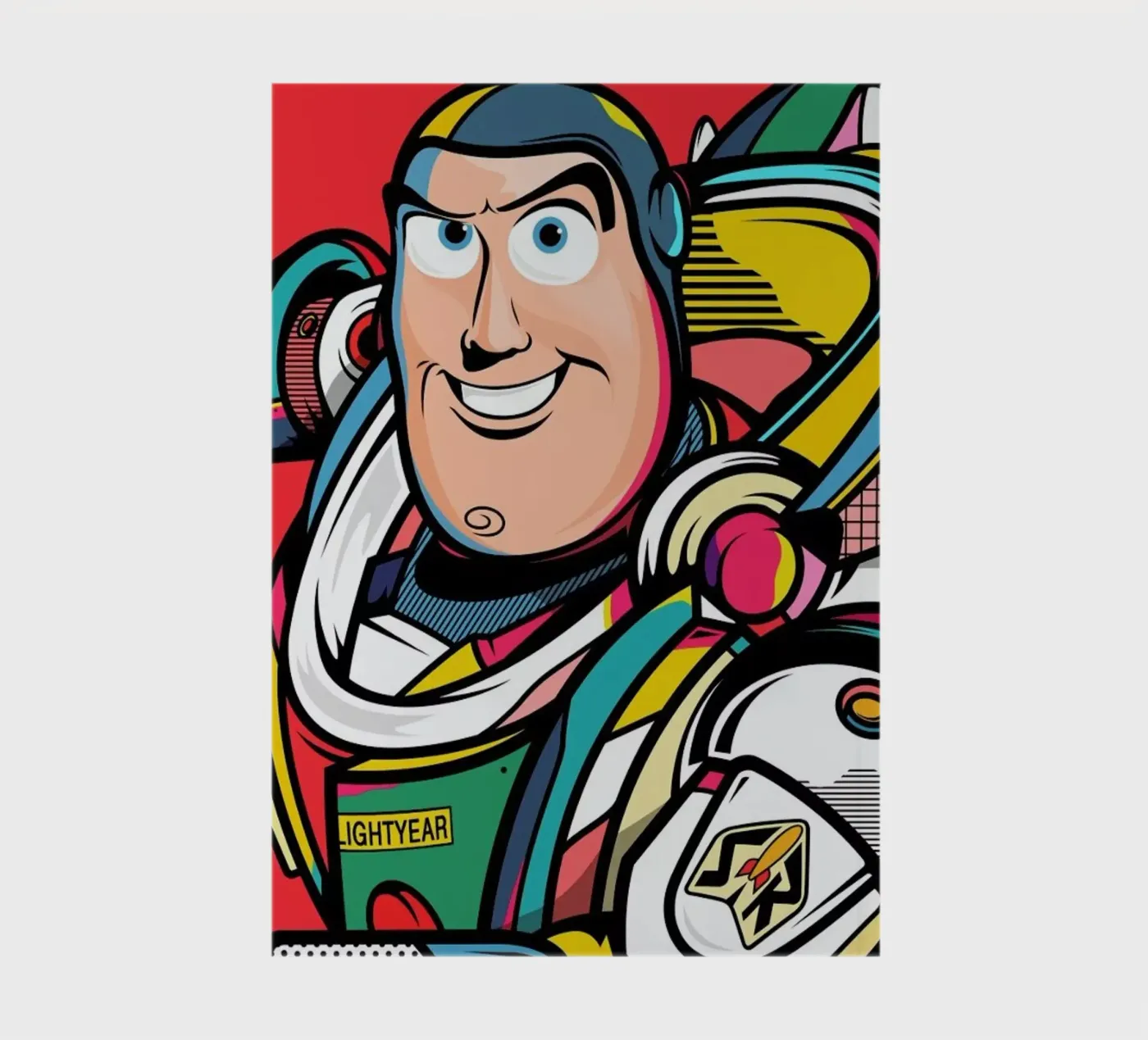 Buzz Lightyear notebook by Van Orton Design