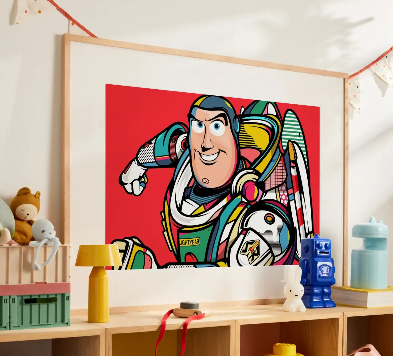 Buzz Lightyear poster da Van Orton Design