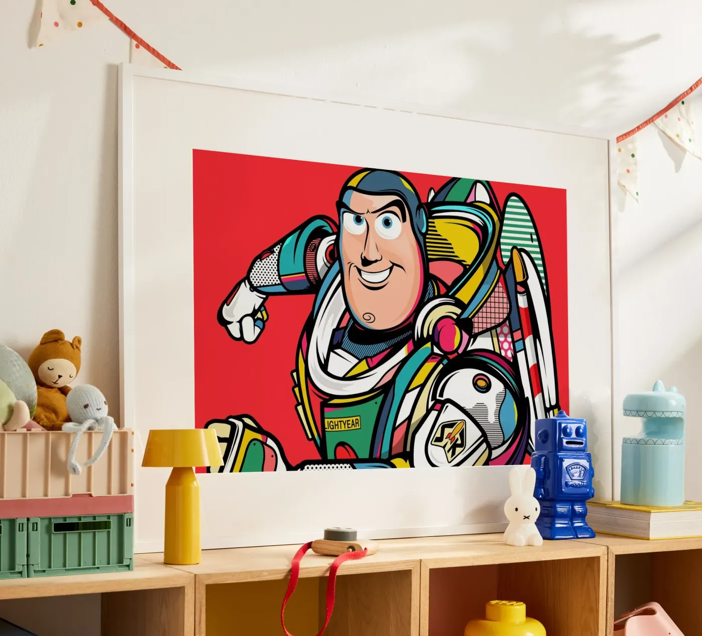 Buzz Lightyear poster da Van Orton Design