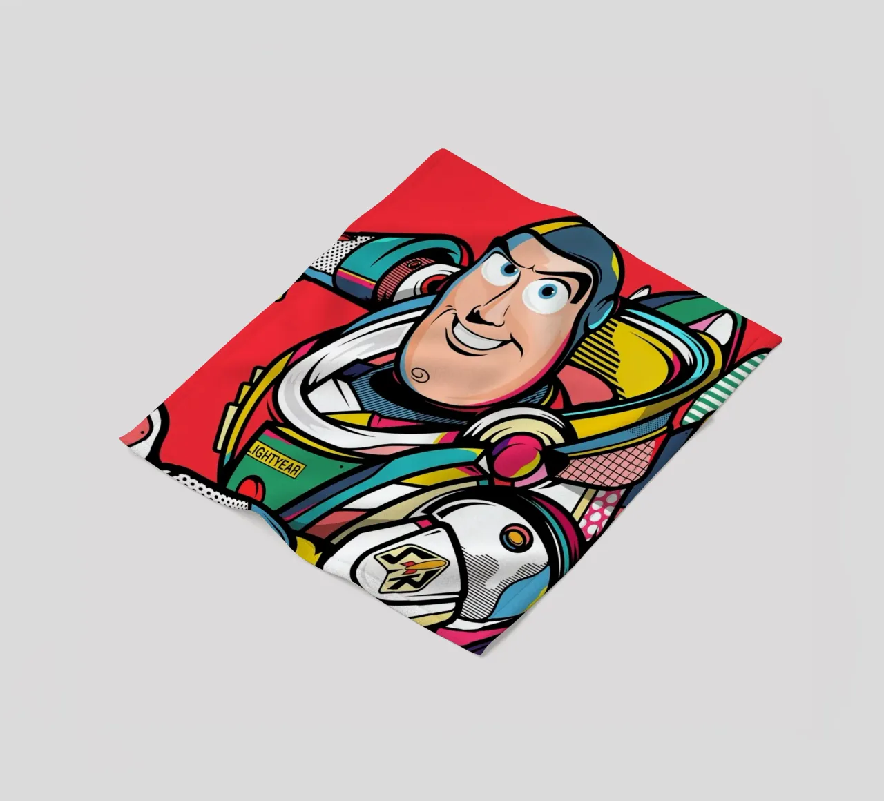 Buzz Lightyear coperta in pile da Van Orton Design