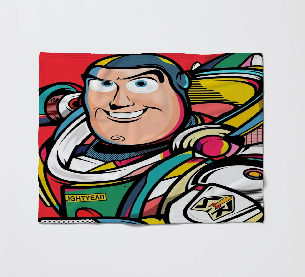 Buzz Lightyear coperta in pile da Van Orton Design