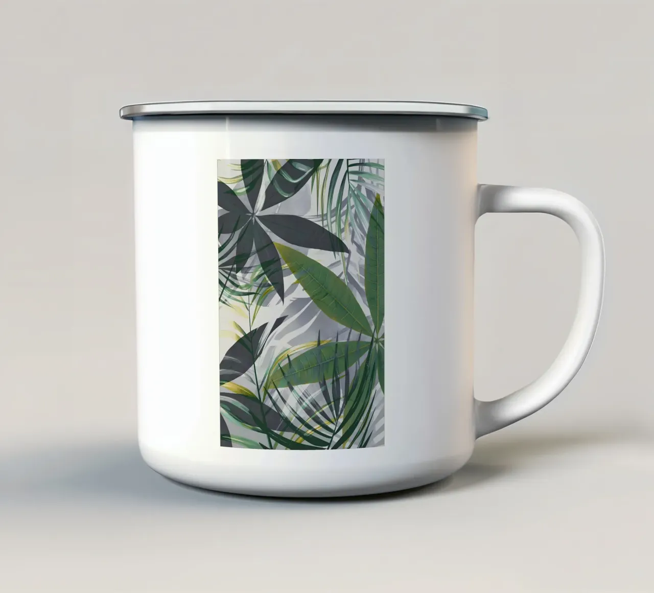 lascia 23s tazza in smalto da Nicholas Campbell