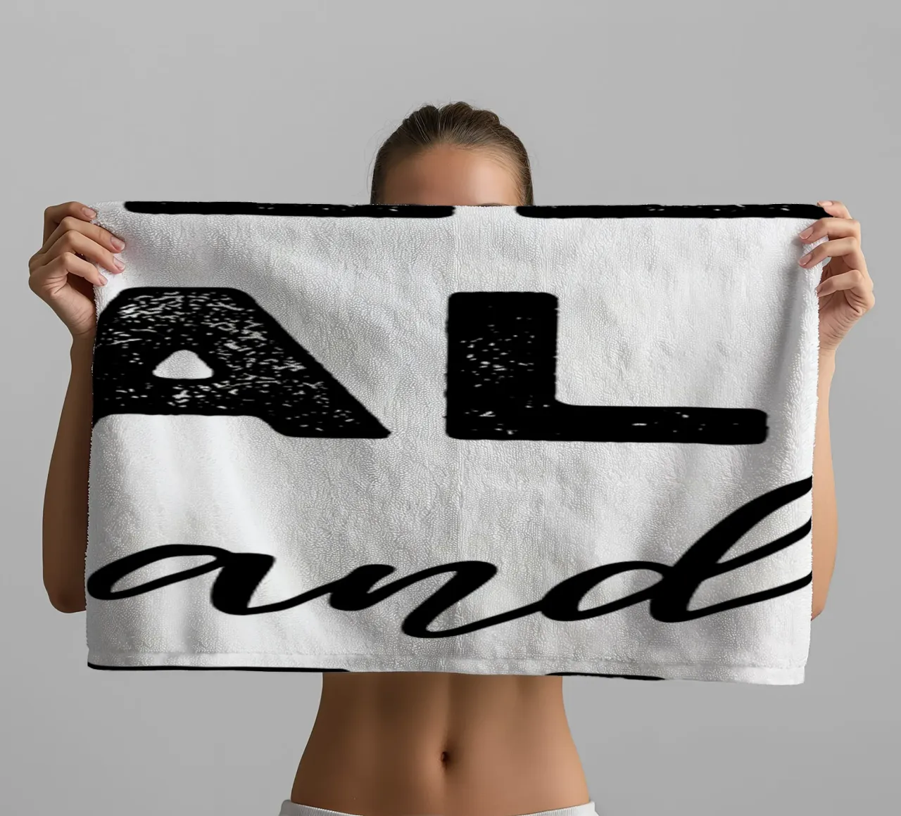 Keep calm and read towel by Aiden Garcia