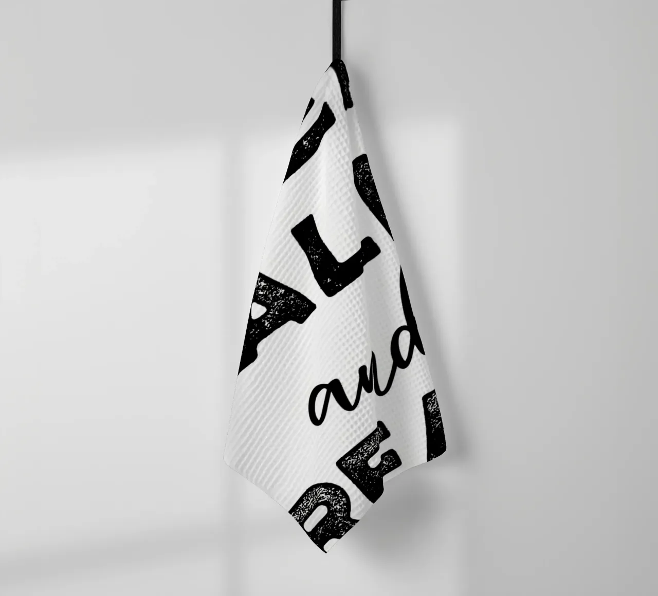 Keep calm and read tea towel by Aiden Garcia