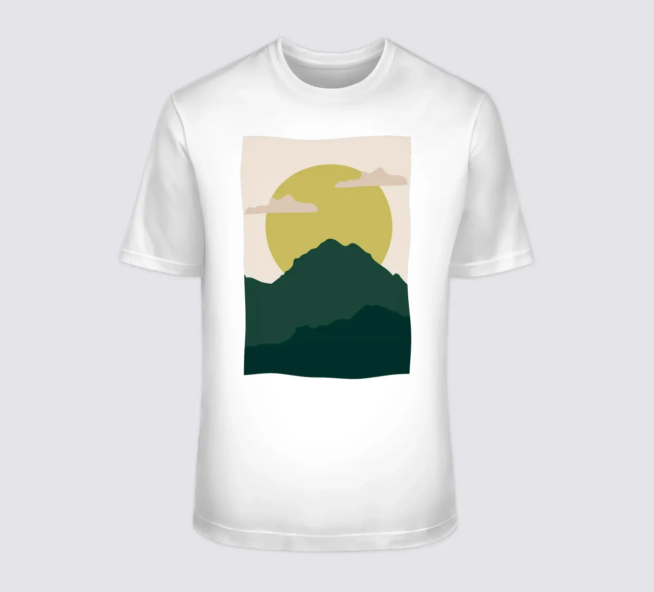 Paesaggio naturale v6 t-shirt da Bartosz Powalka