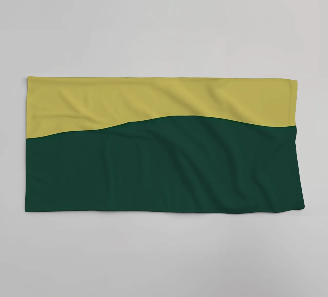 Natuurlandschap v6 badhanddoek van Bartosz Powalka