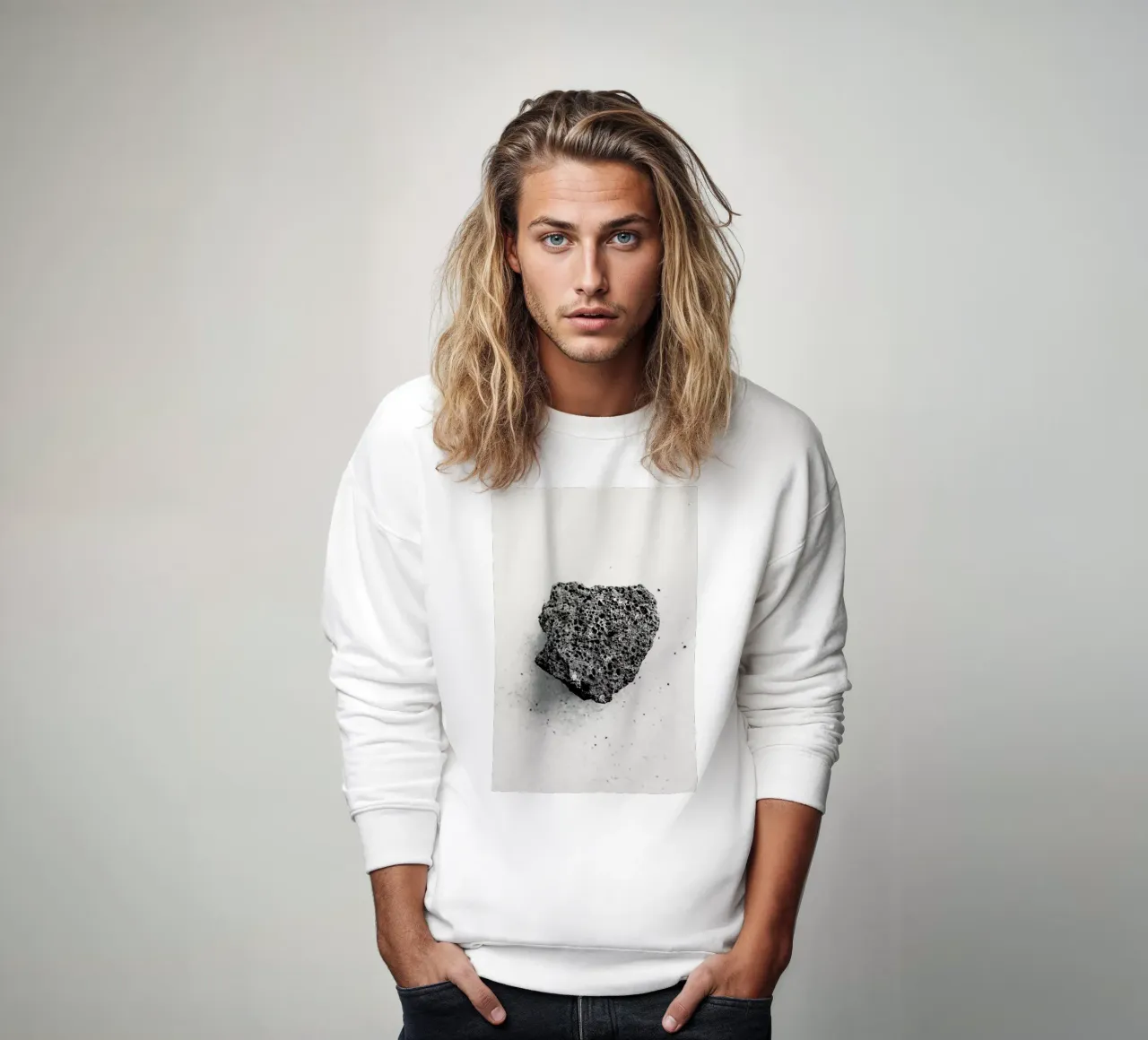 Volcanic Grey felpa da Chris Abatzis