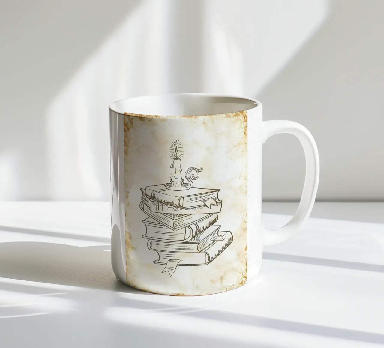 Libri di carta tazza in ceramica da Aiden Garcia