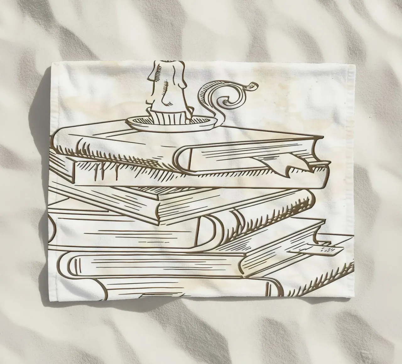 Libri di carta telo mare da Aiden Garcia
