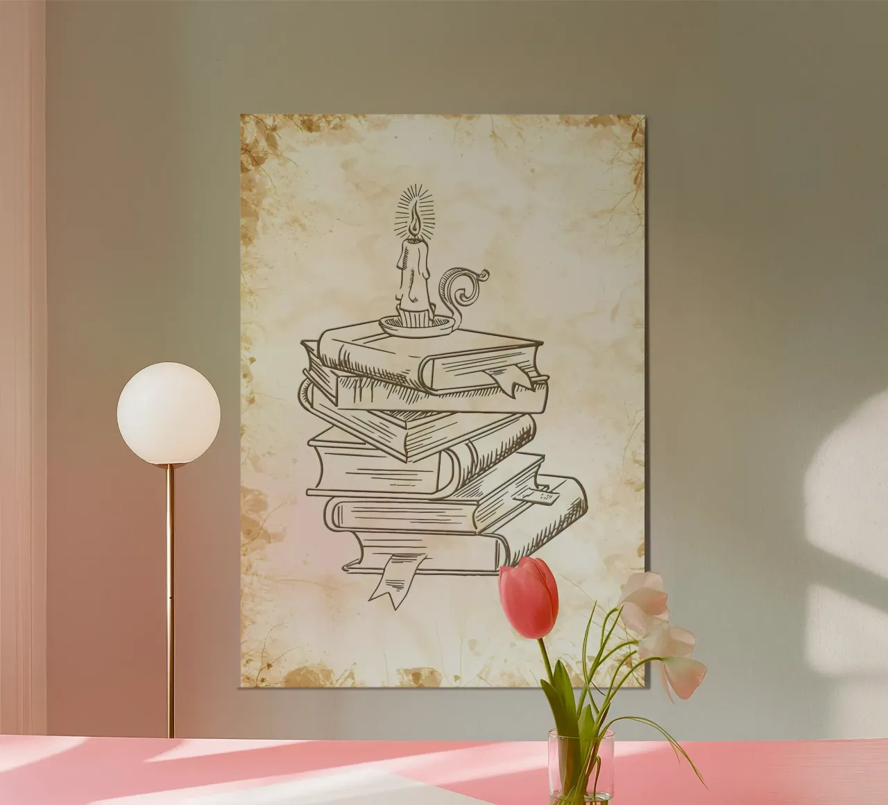 Libri di carta poster con telaio in plastica da Aiden Garcia