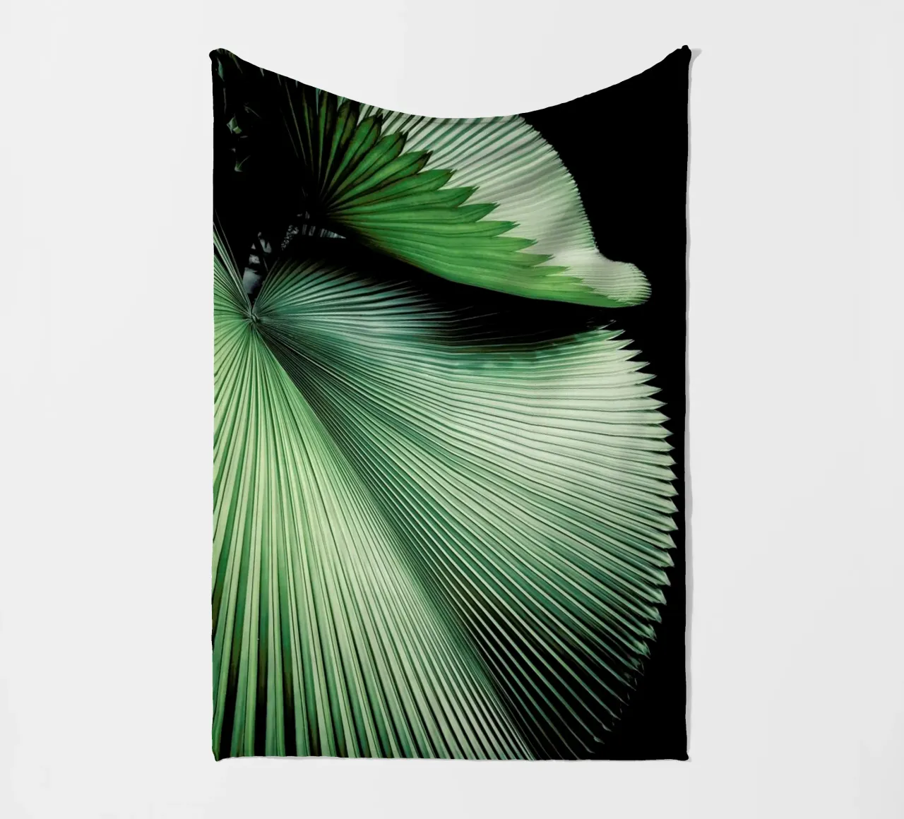 Sharp Palm Fleecedecke von Flora & Fauna