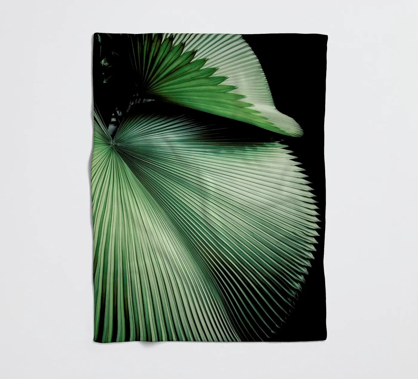 Sharp Palm fleecedeken van Flora & Fauna