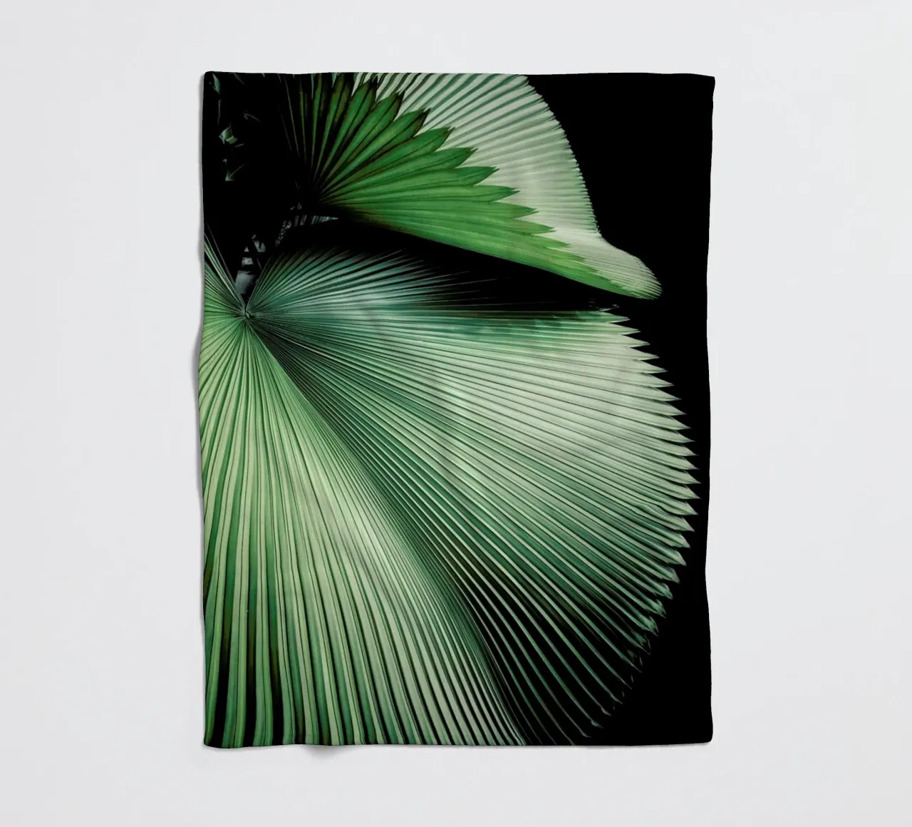 Sharp Palm Fleecedecke von Flora & Fauna