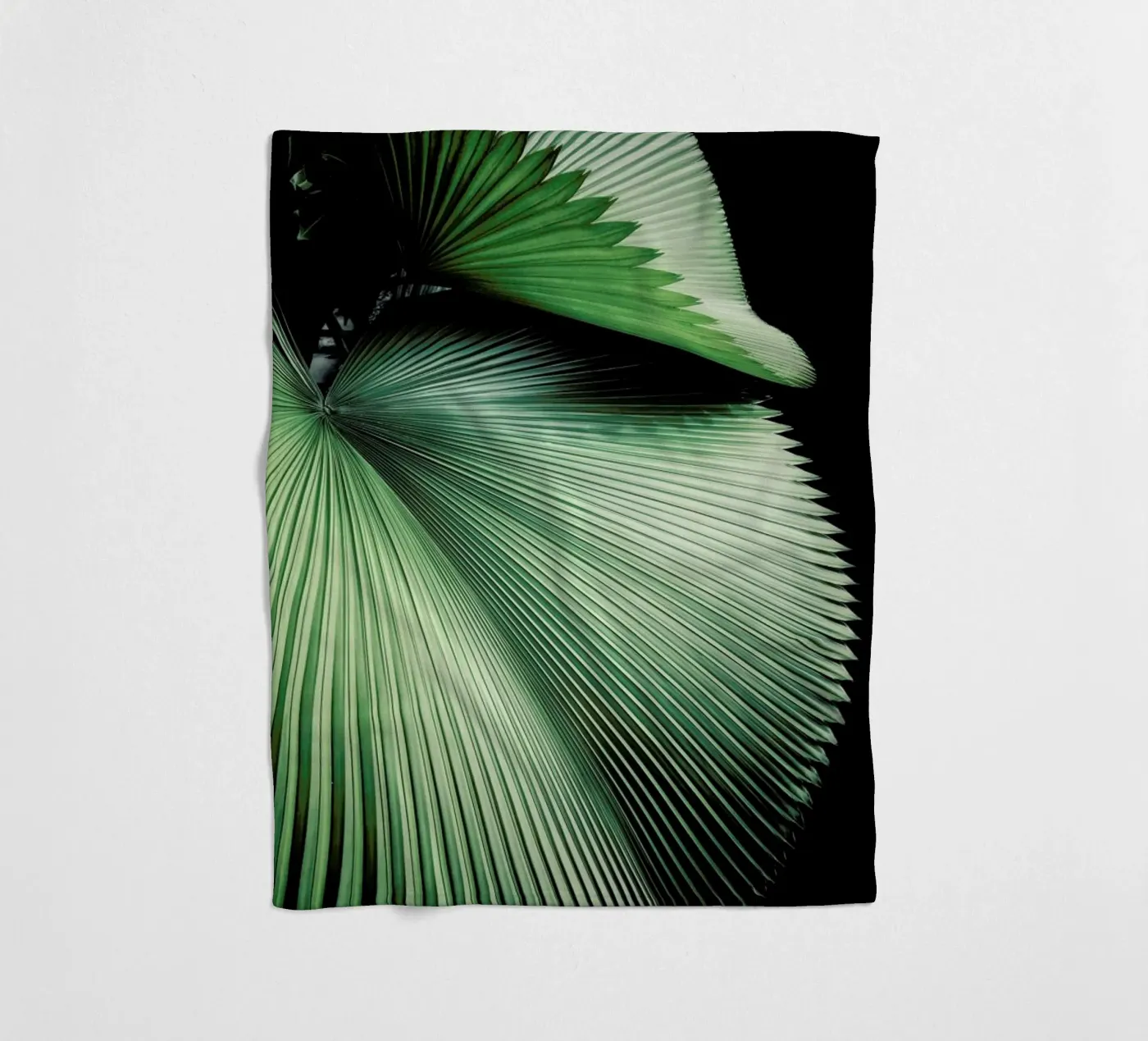 Sharp Palm fleecedeken van Flora & Fauna