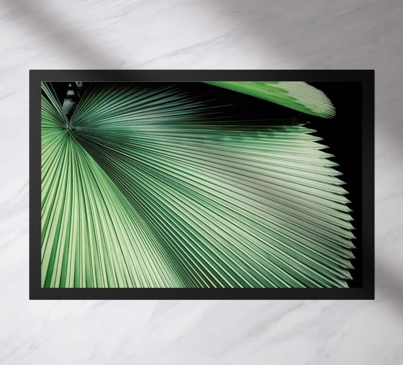 Sharp Palm doormat by Flora & Fauna