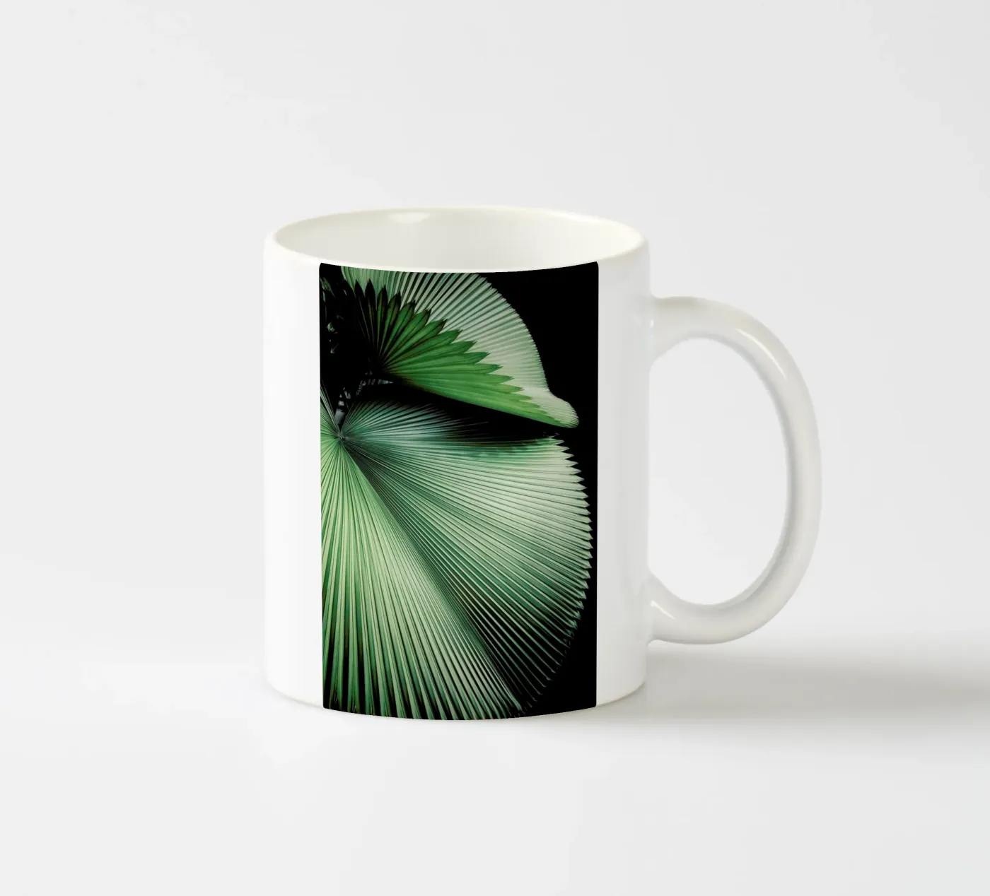Sharp Palm ceramic mug by Flora & Fauna
