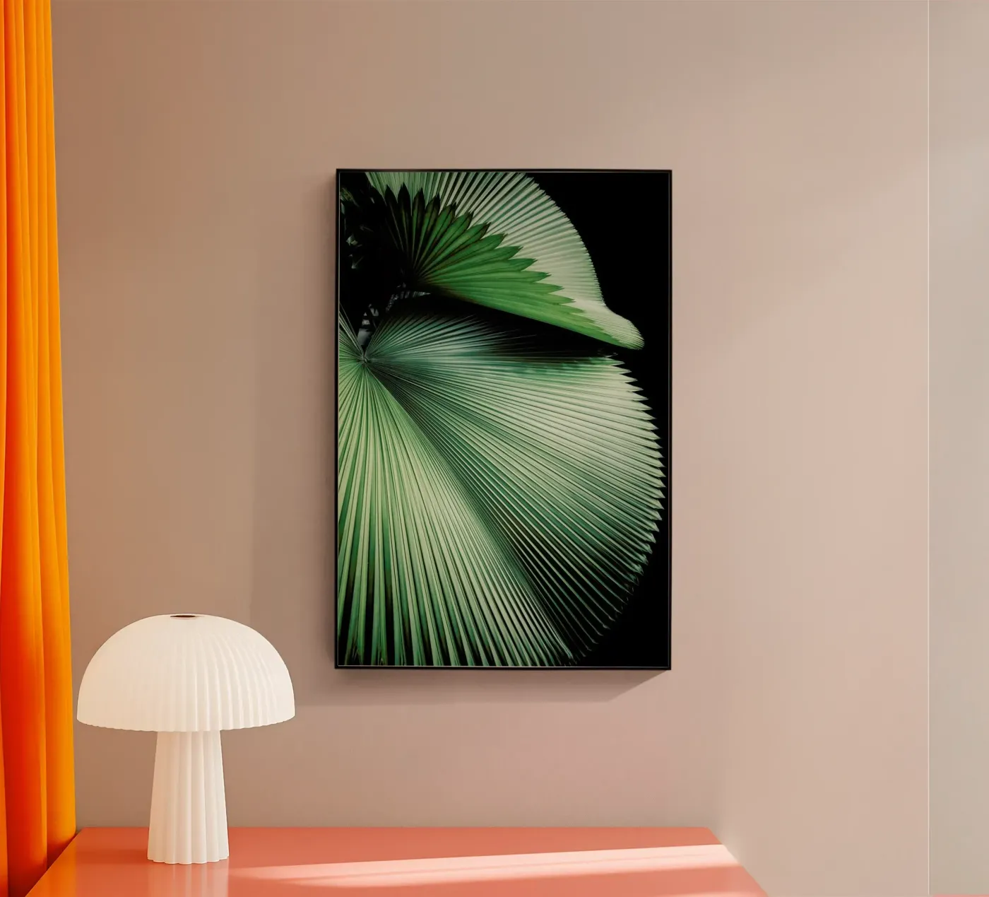 Sharp Palm Acryl-Glas von Flora & Fauna