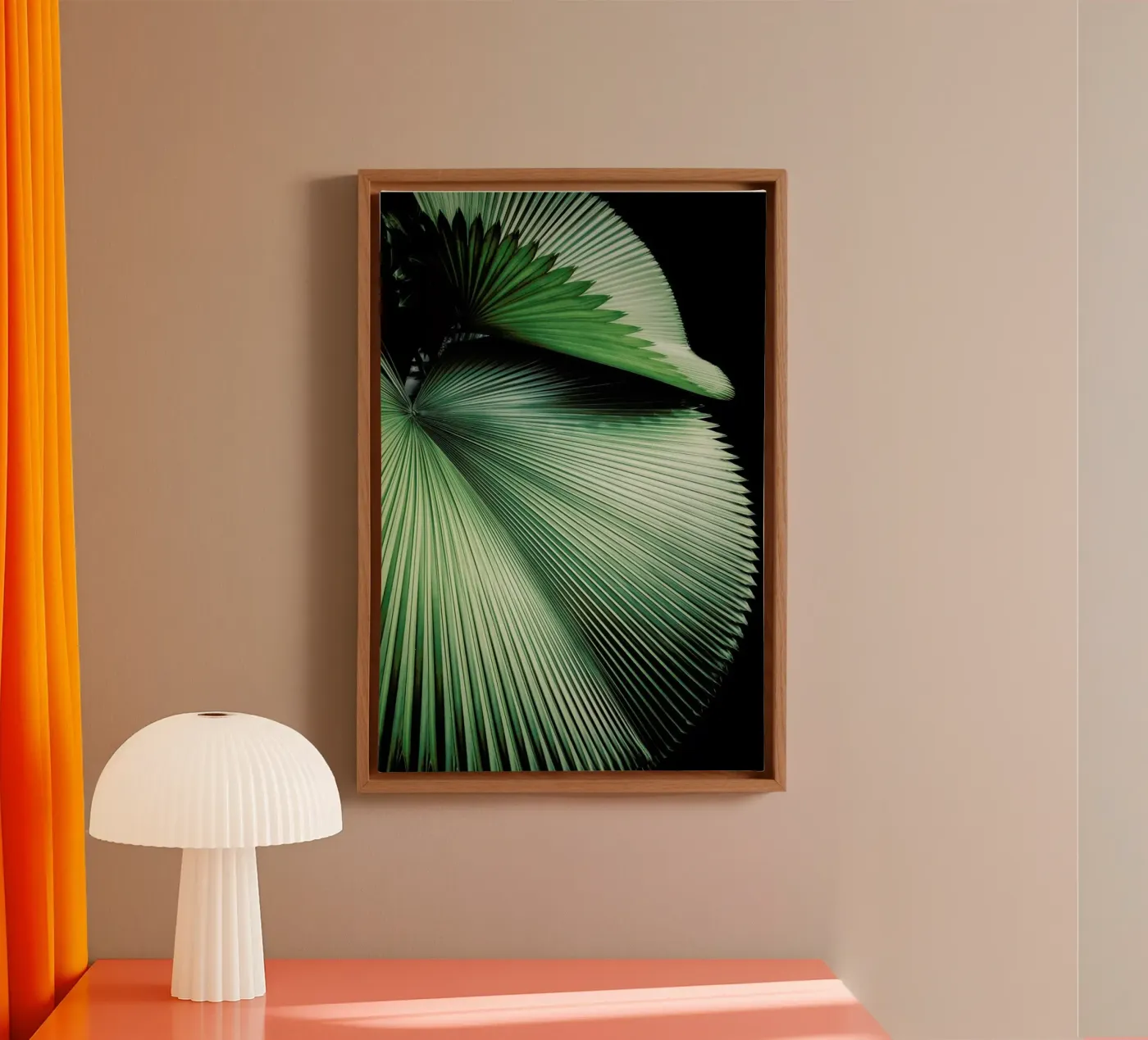 Sharp Palm canvas van Flora & Fauna