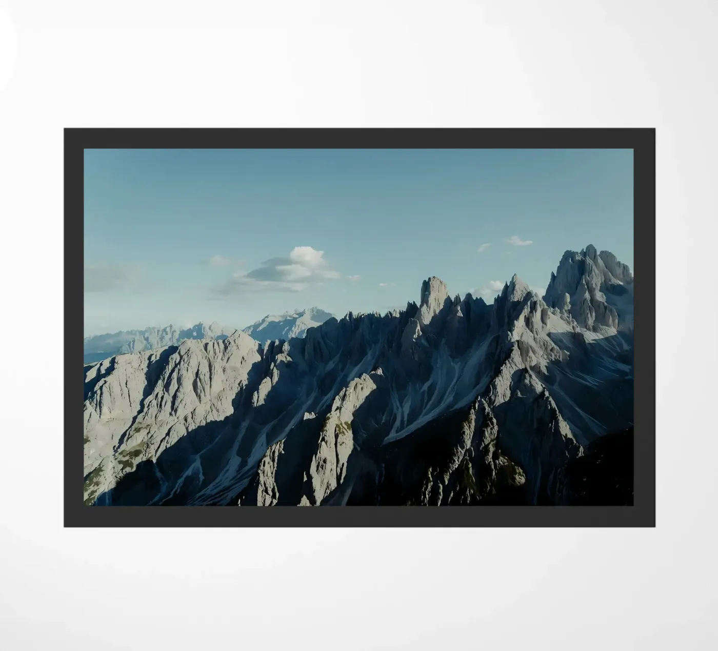 Bergen deurmat van Matthew Katz