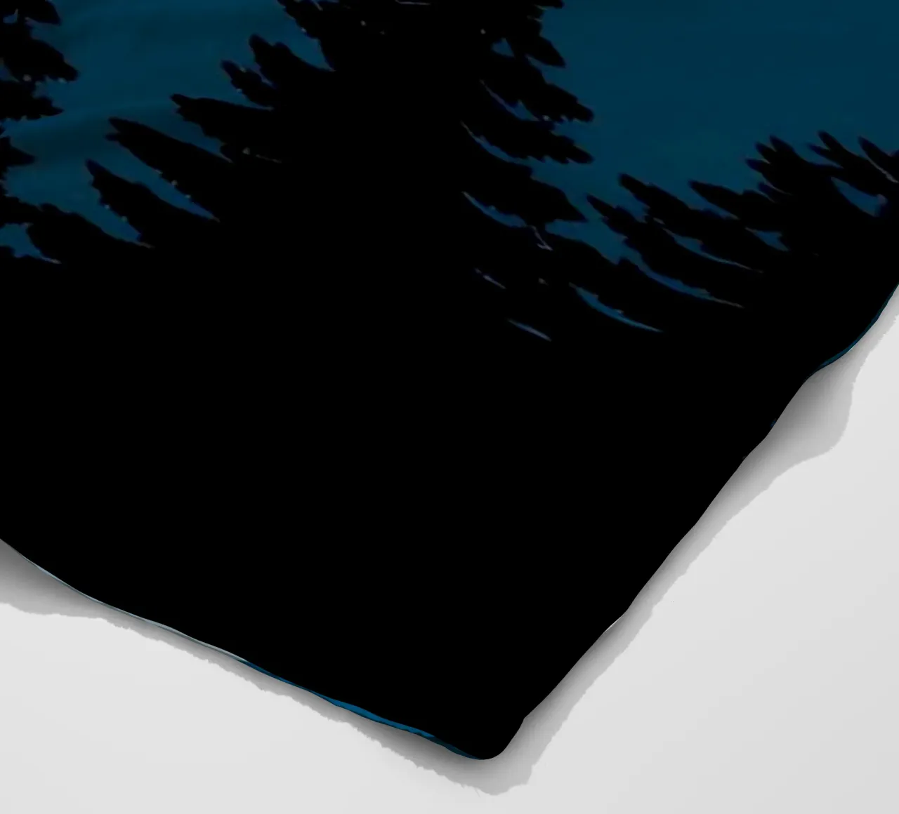 paesaggio piatto notturno coperta in pile da Bartosz Powalka