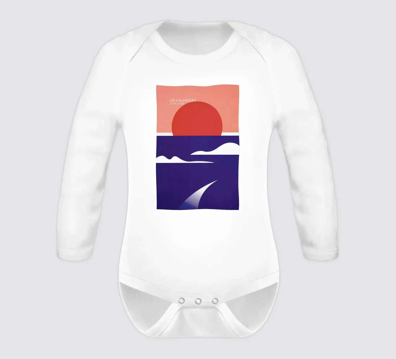 Les Calanques body manches longues de The Cartography Collection