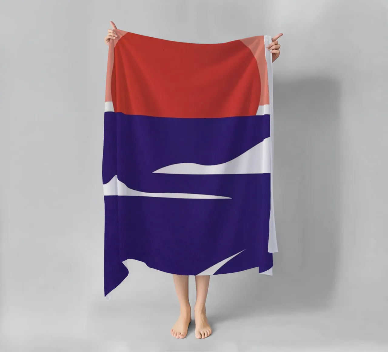 Les Calanques telo mare da The Cartography Collection