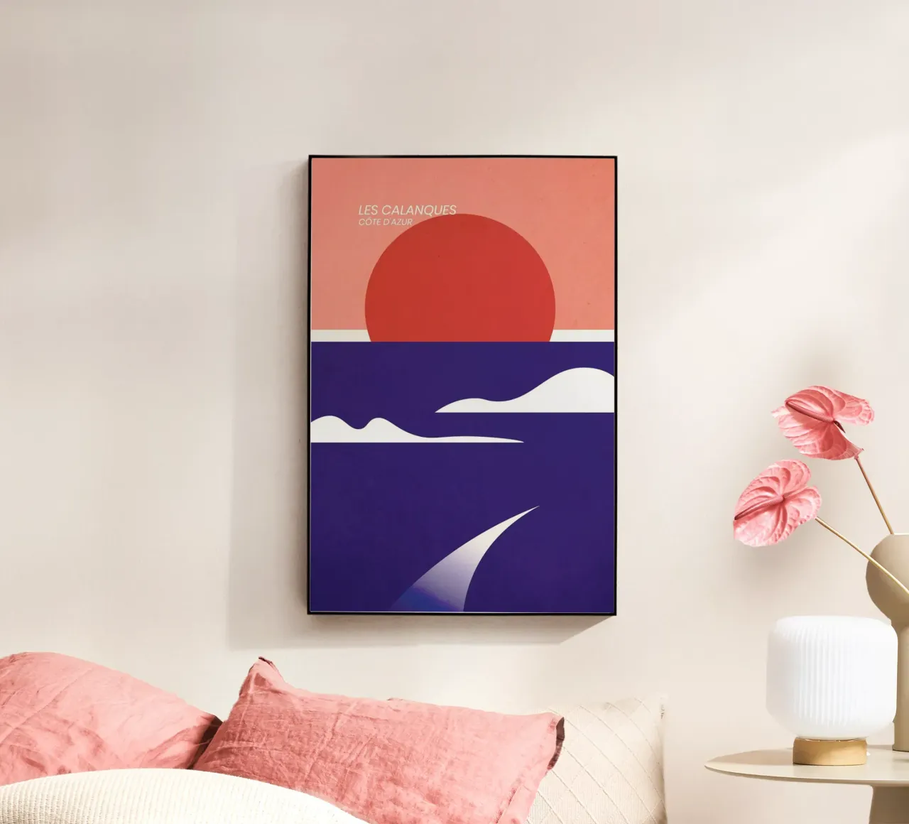 Les Calanques plexiglass da The Cartography Collection