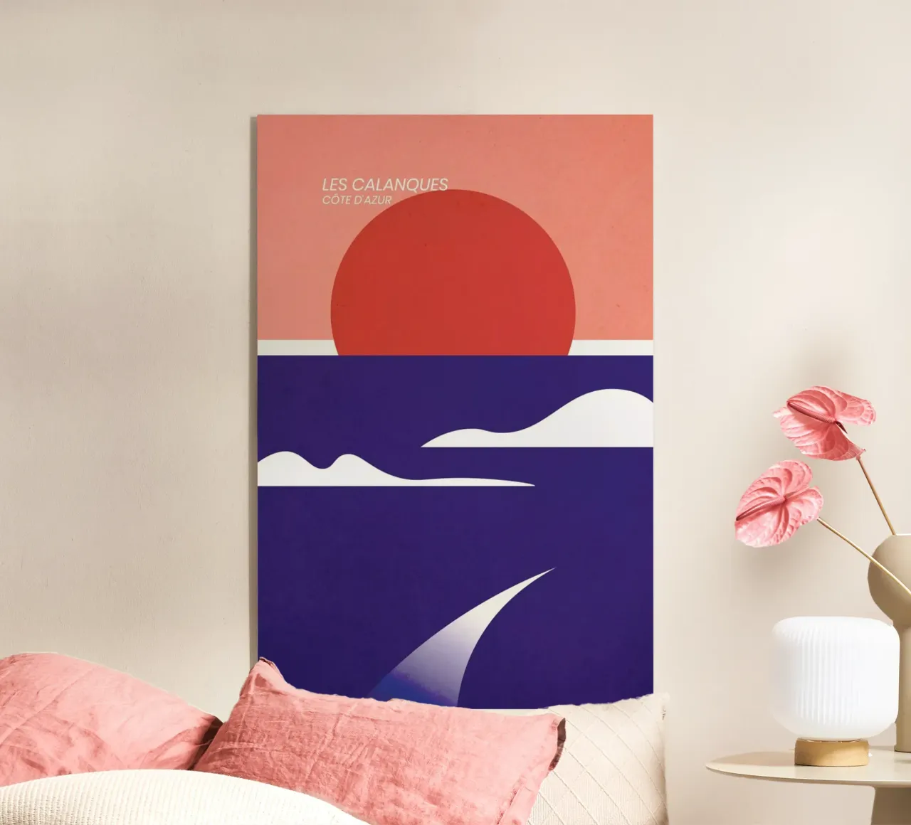 Les Calanques plexiglass da The Cartography Collection