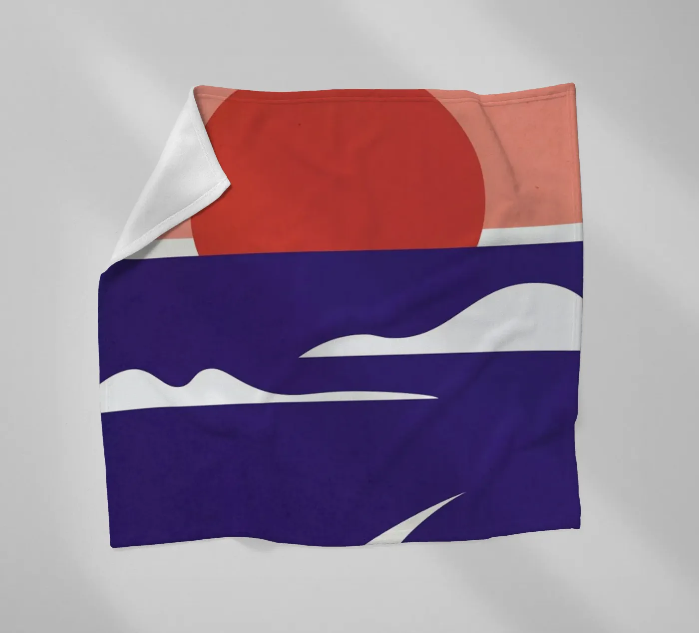 Les Calanques Fleecedecke von The Cartography Collection