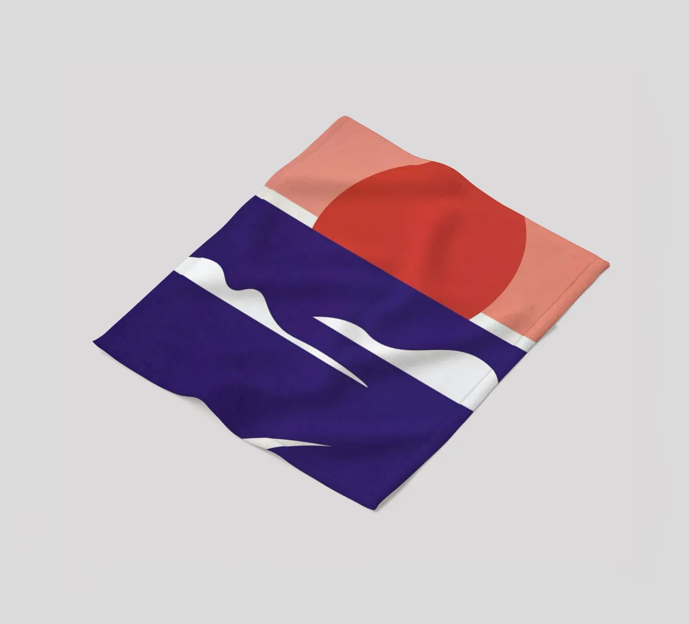 Les Calanques Fleecedecke von The Cartography Collection