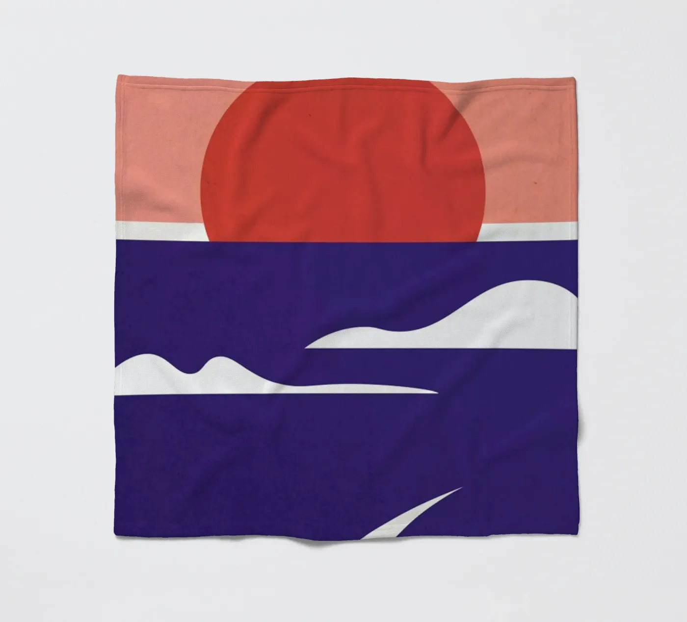 Les Calanques Fleecedecke von The Cartography Collection