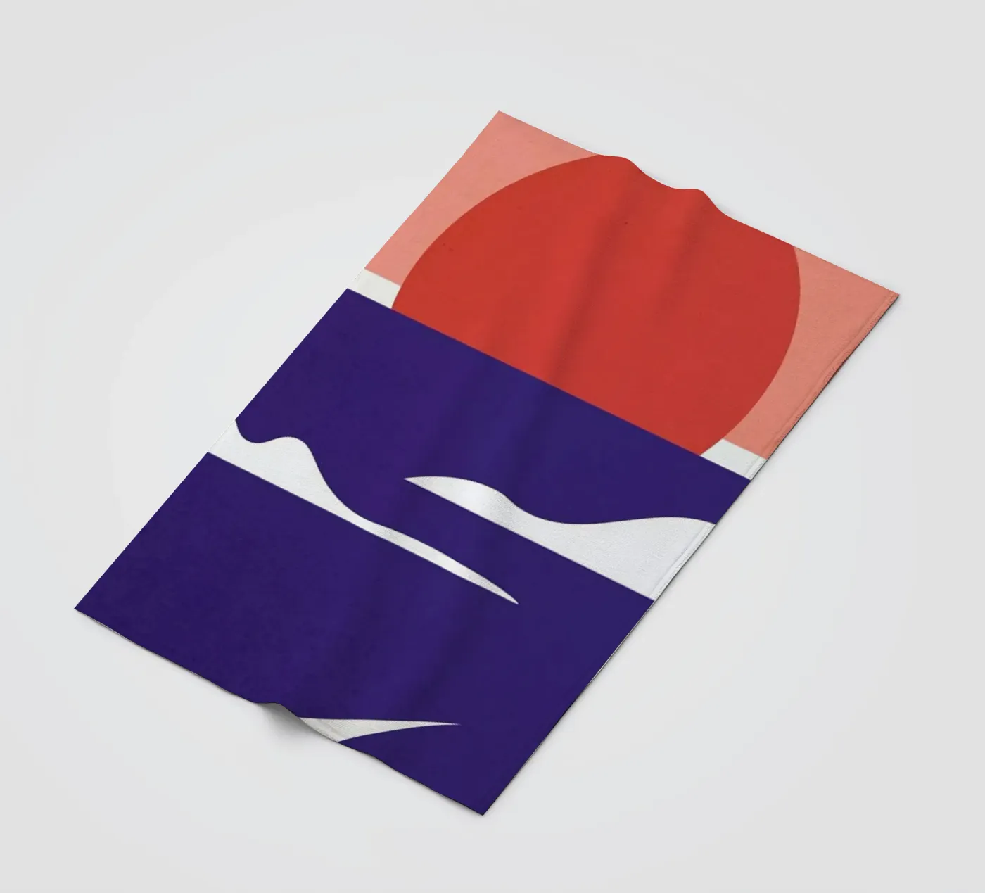 Les Calanques Fleecedecke von The Cartography Collection