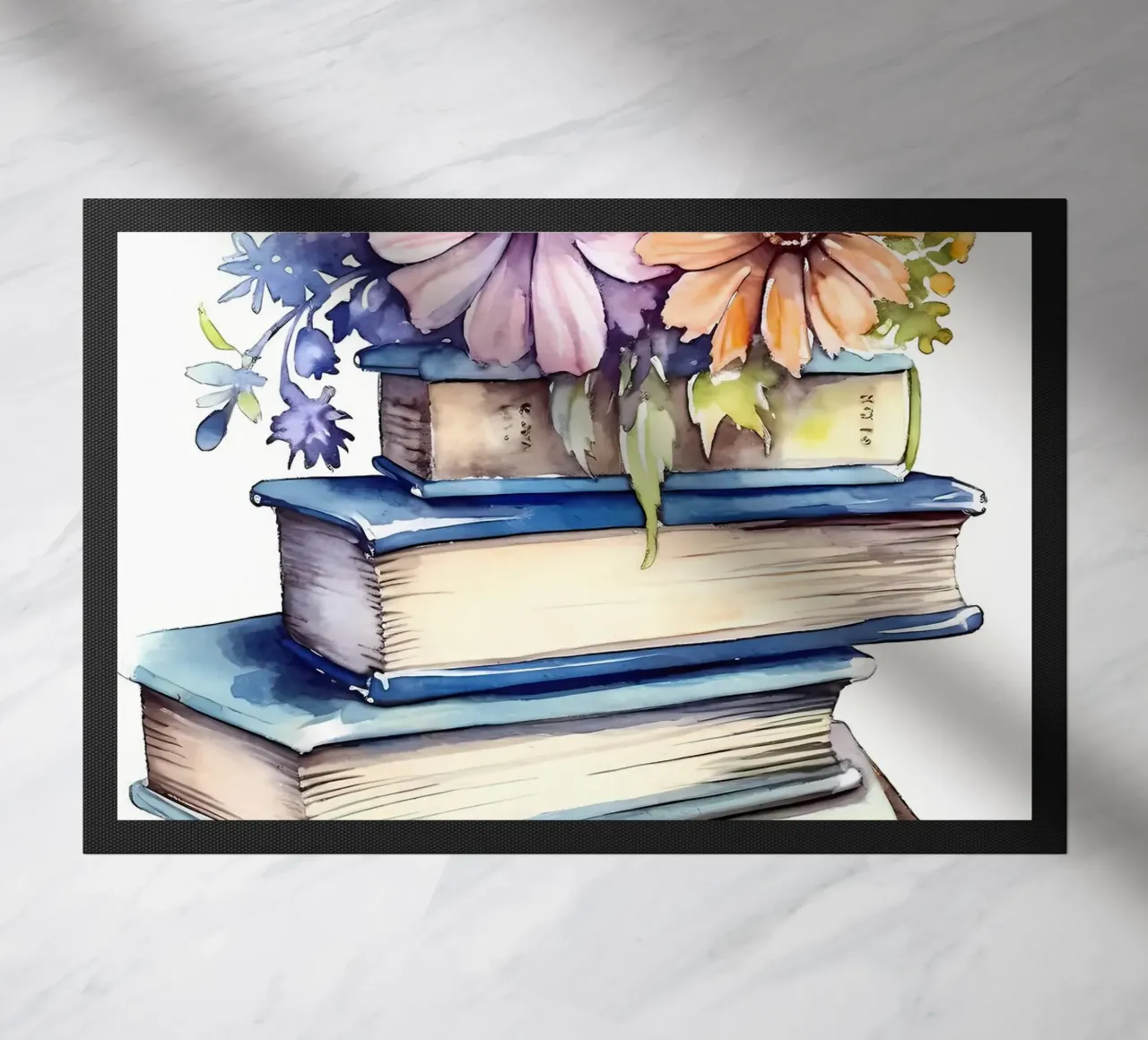 Libri di acquerello zerbino da Aiden Garcia