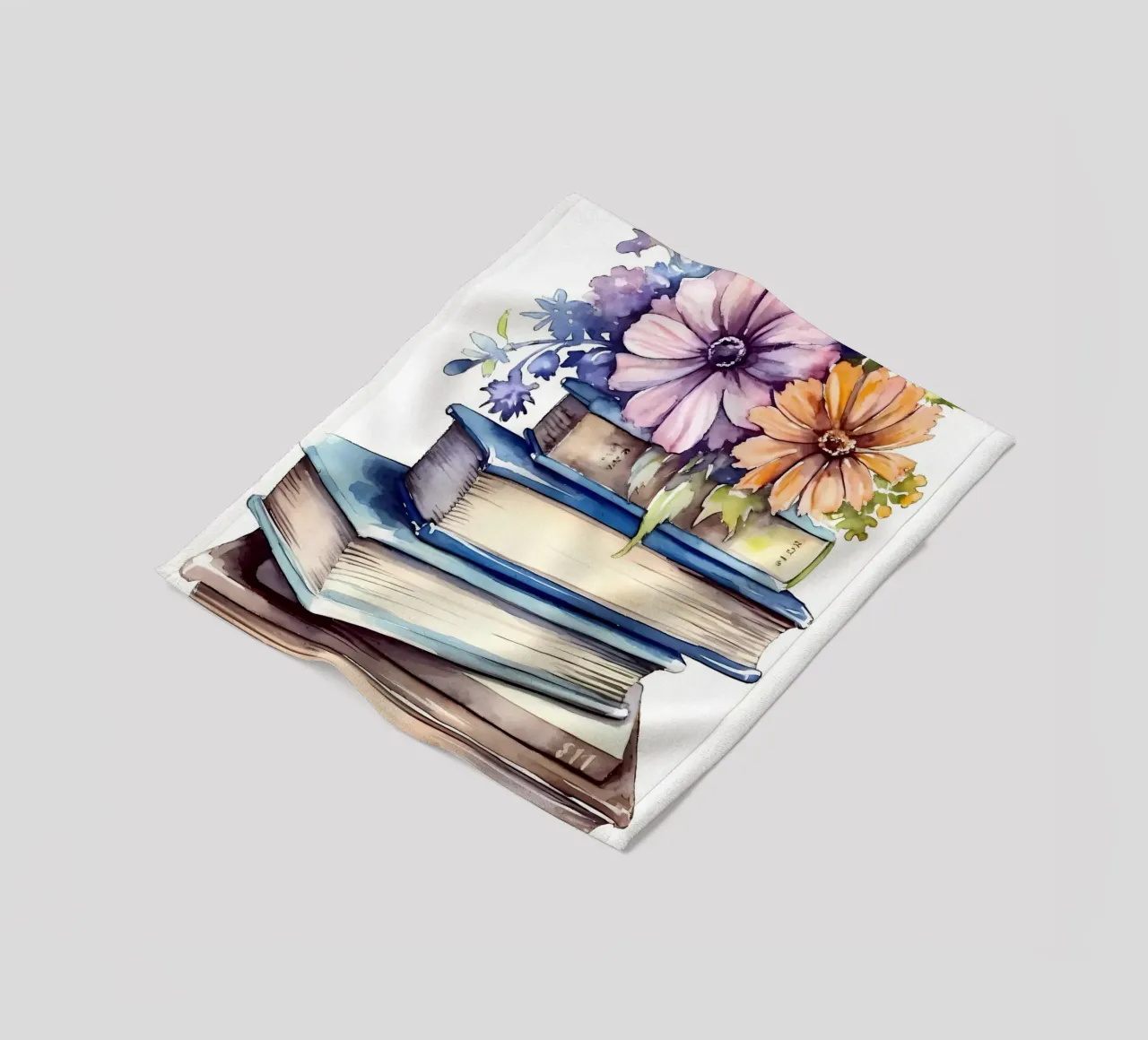 Libri di acquerello coperta in pile da Aiden Garcia