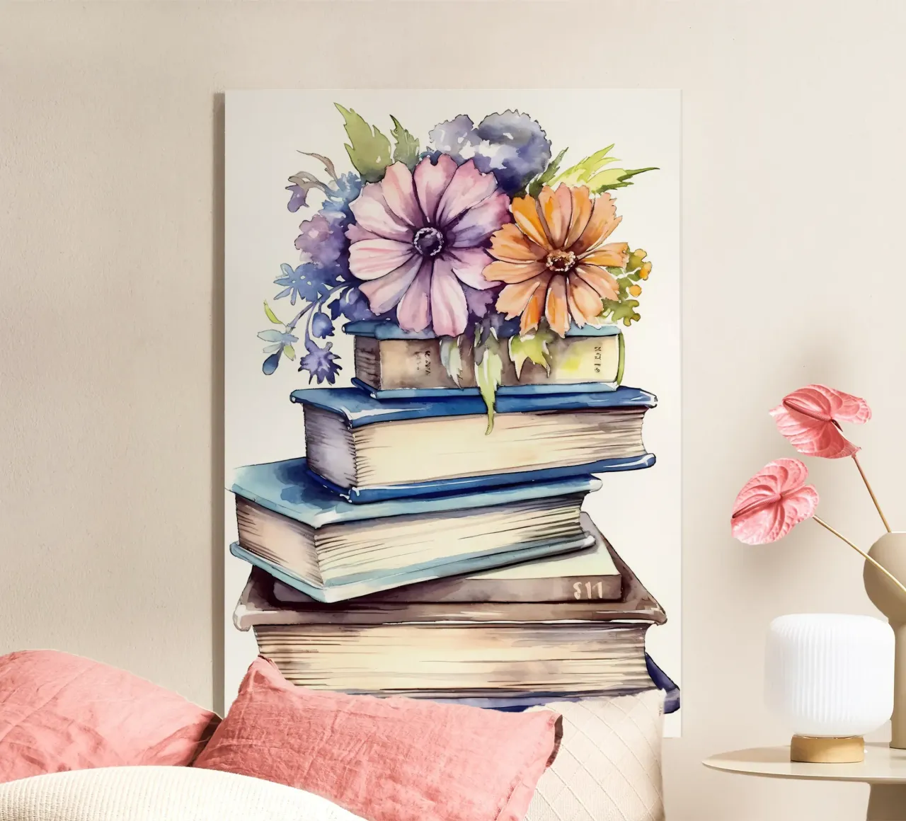 Watercolor books plexiglass da Aiden Garcia