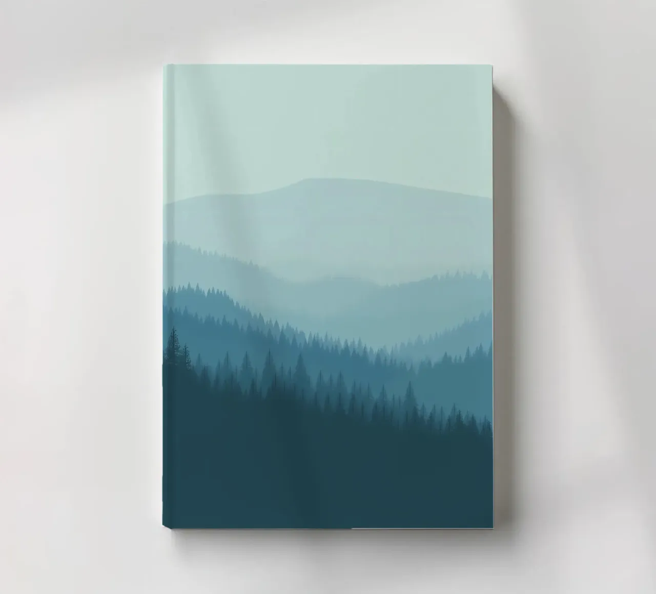 MOUNTAIN LANDSCAPE notebook by Bartosz Powalka