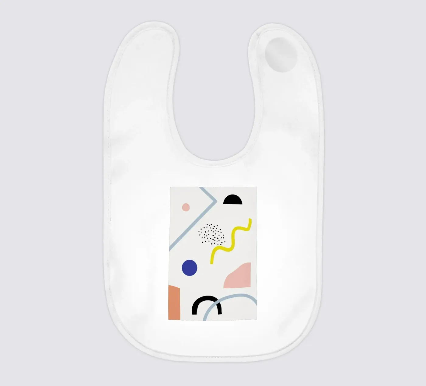 Curiosities baby bib by Studio One