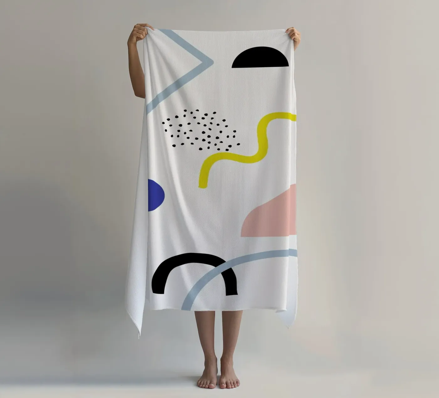 Curiosities beach towel by Studio One