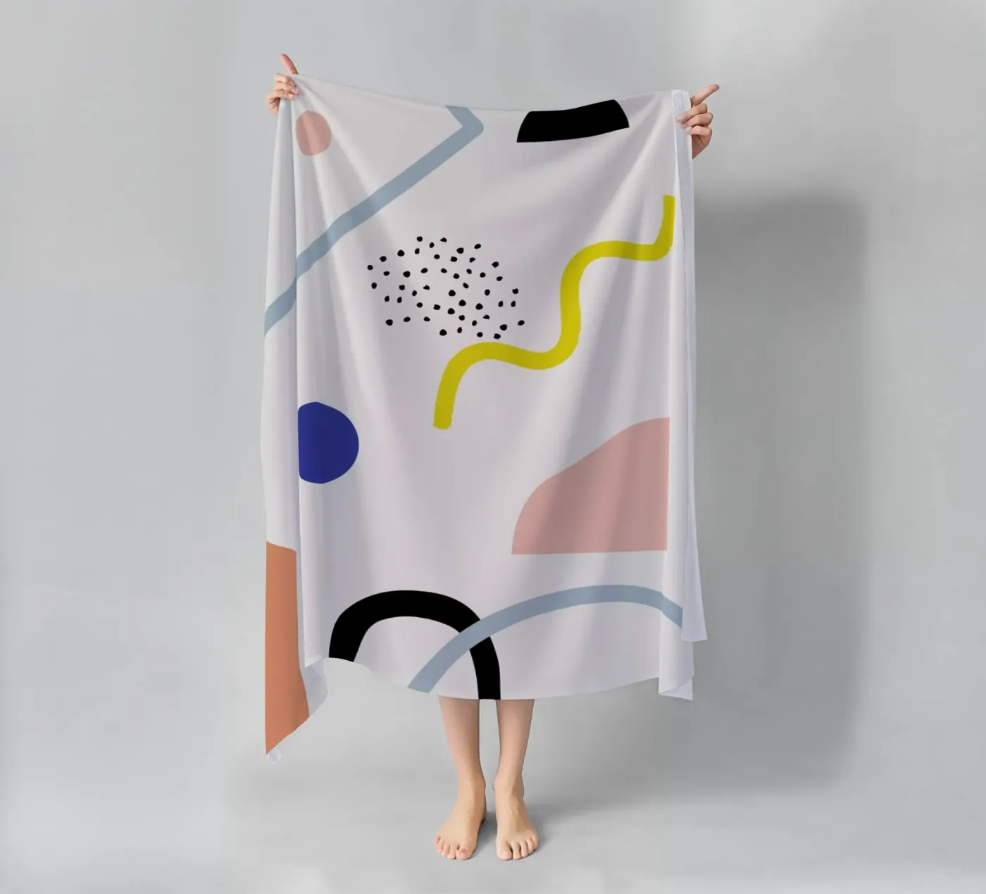 Curiosities beach towel by Studio One
