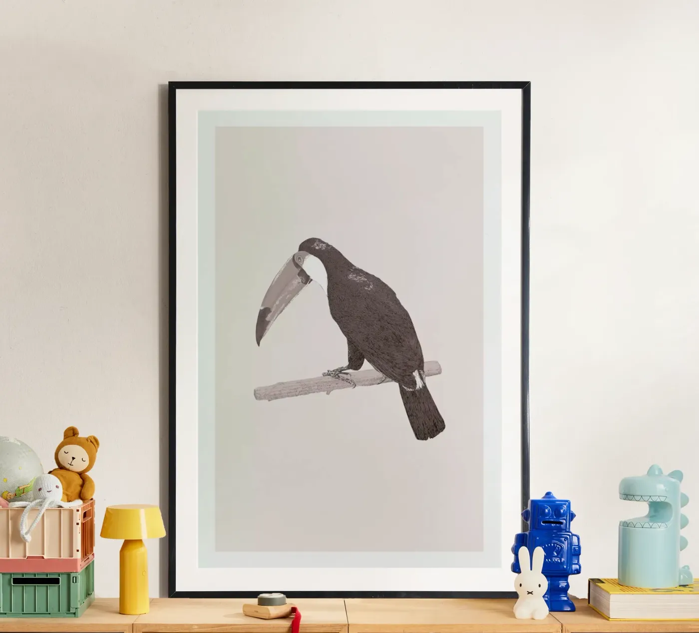 Toucan Pink poster da Flora & Fauna