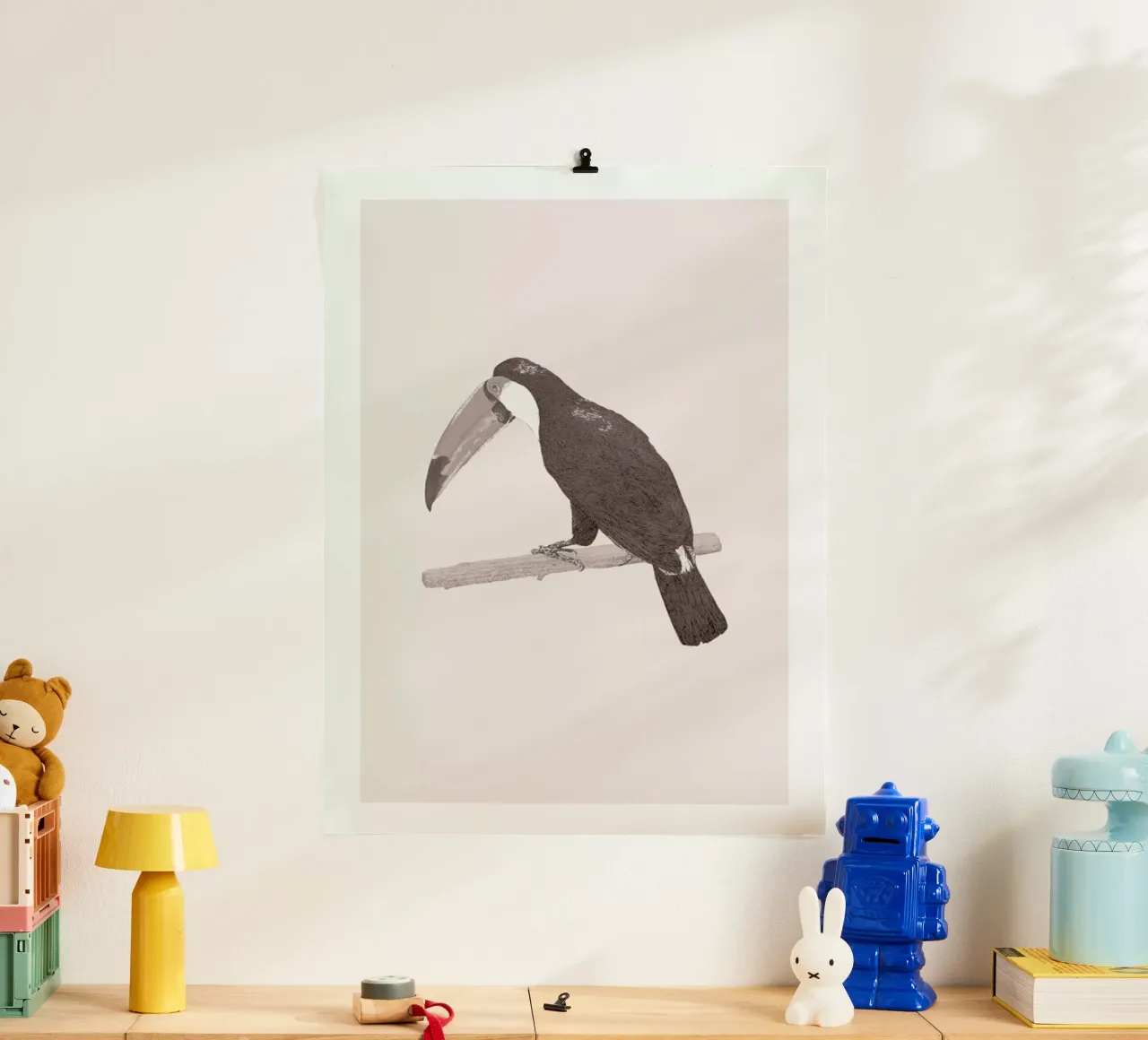 Toucan Pink carta hahnemühle da Flora & Fauna