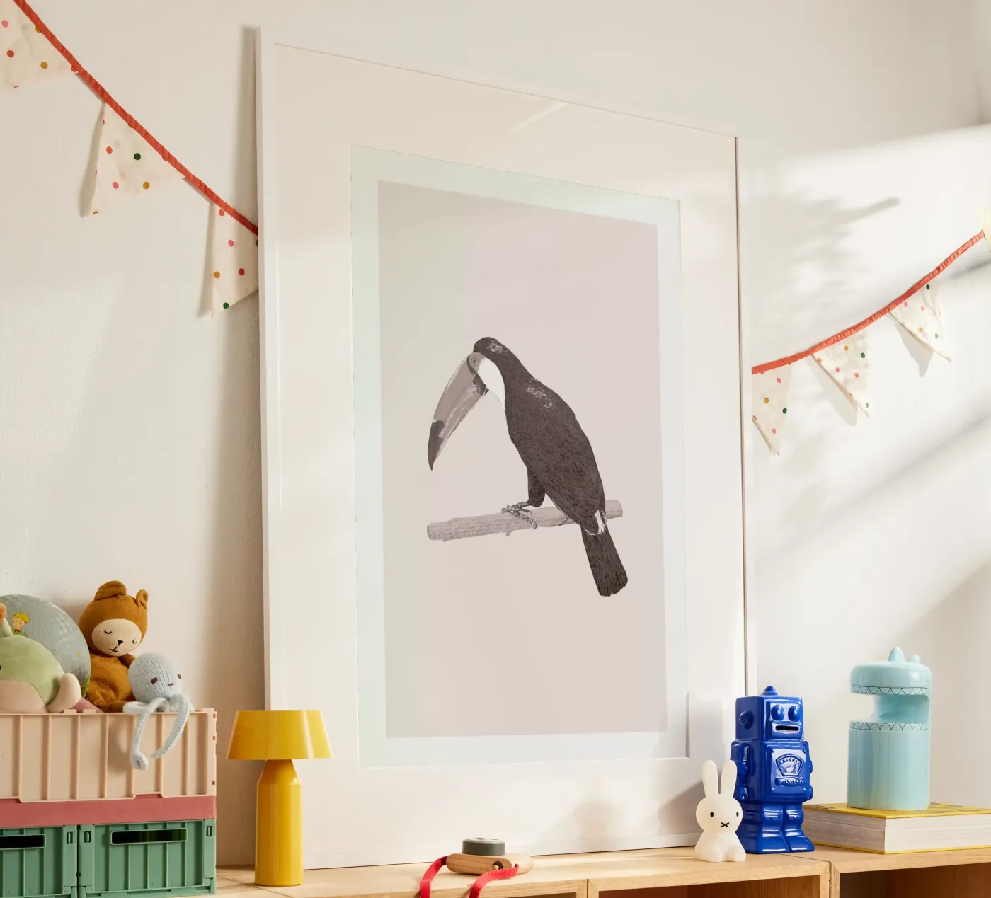 Toucan Pink poster da Flora & Fauna