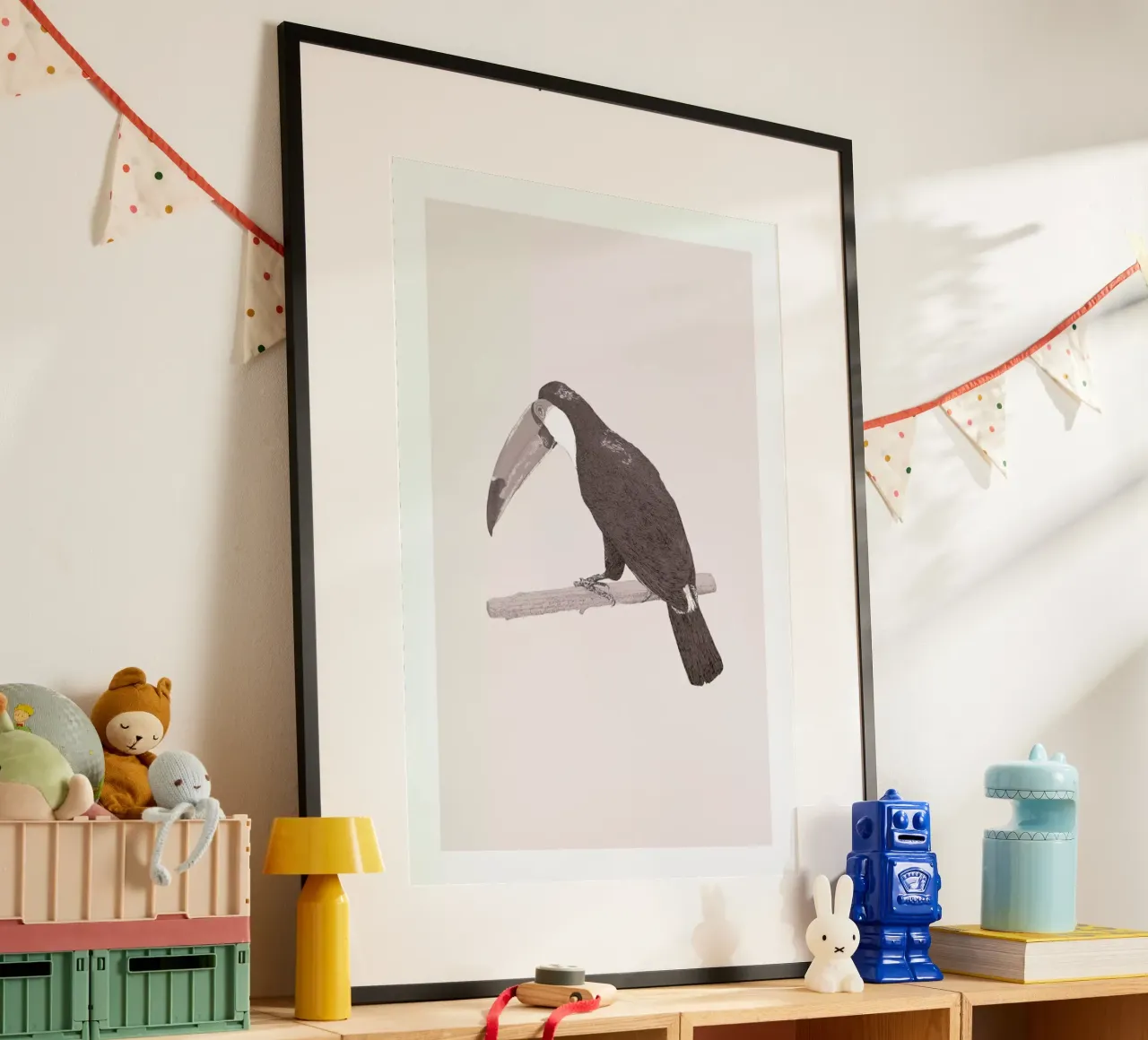 Toucan Pink carta hahnemühle da Flora & Fauna