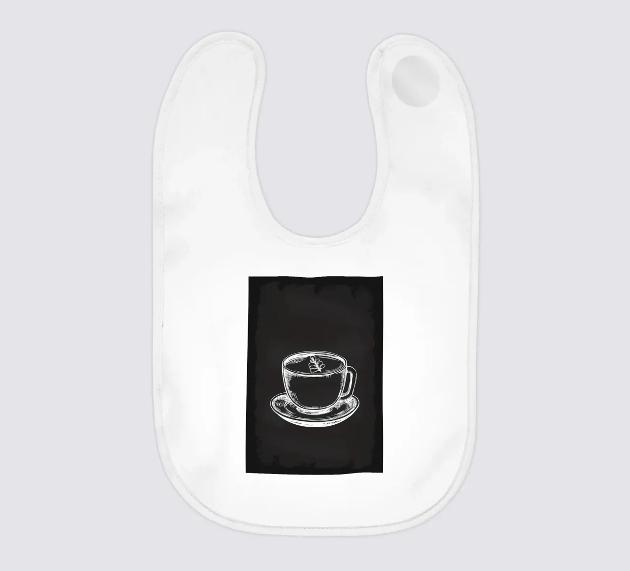Tazza di caffè bavaglino da Aiden Garcia