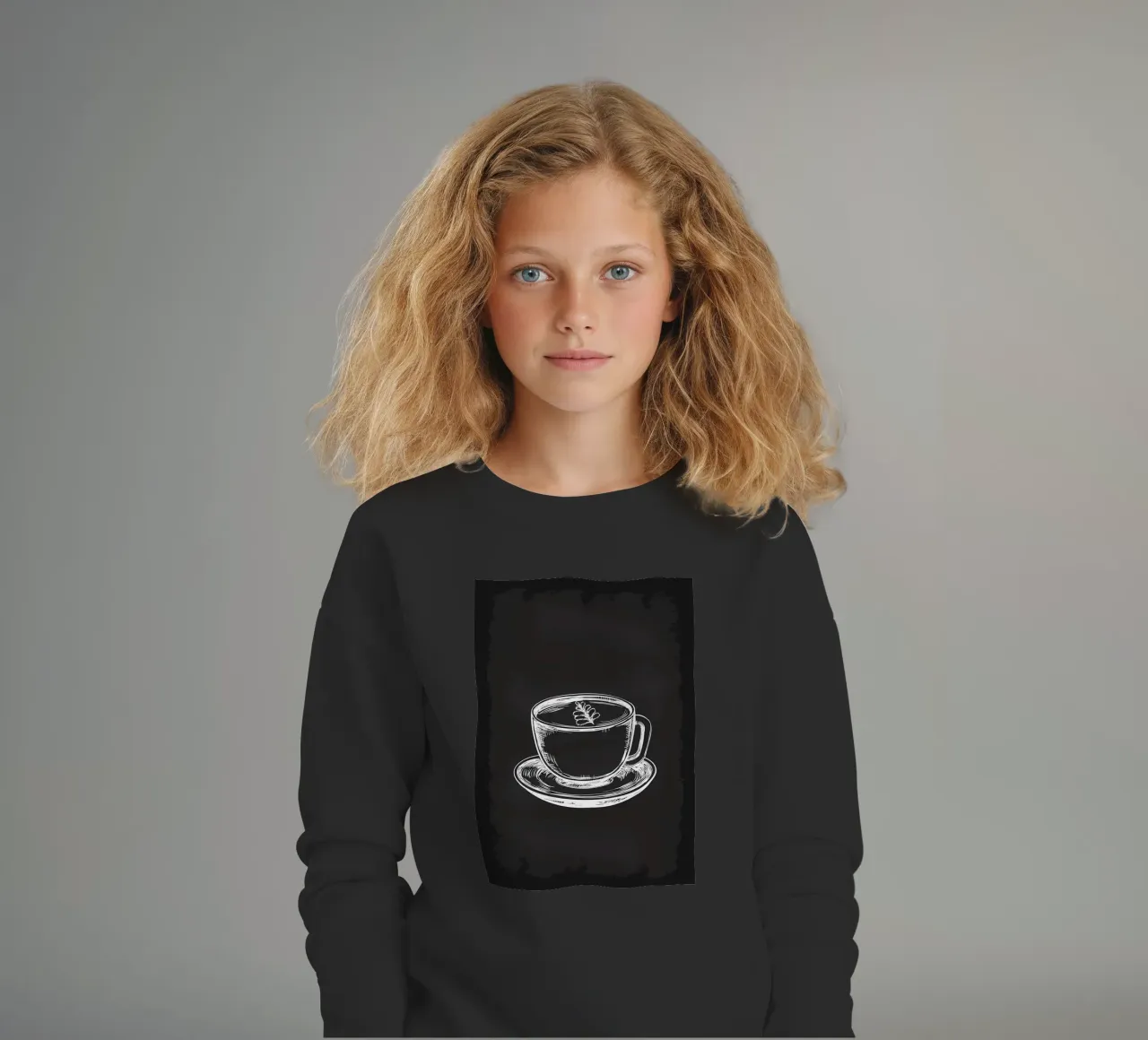 Tazza di caffè felpa bambino da Aiden Garcia