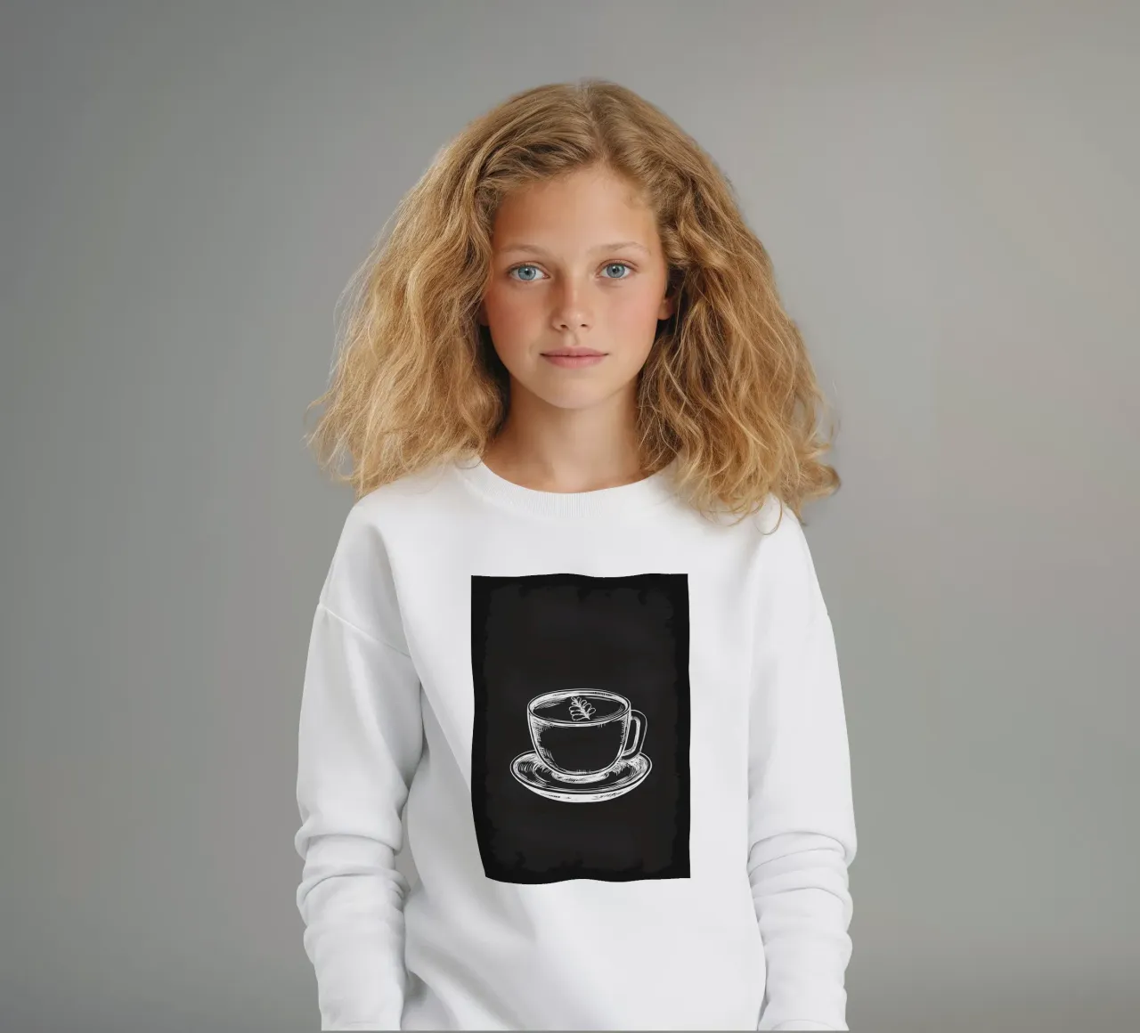 Tazza di caffè felpa bambino da Aiden Garcia