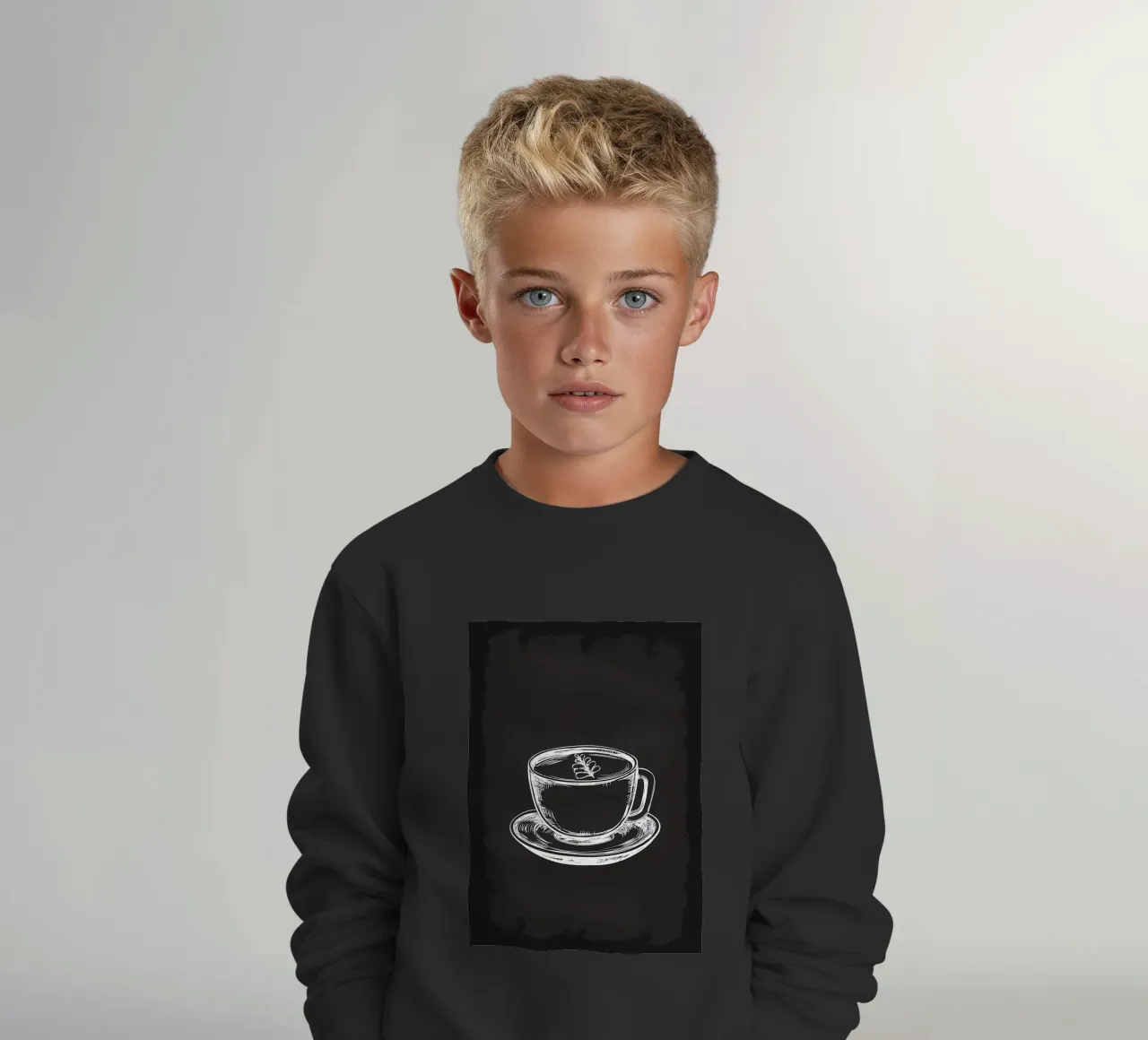 Tazza di caffè felpa bambino da Aiden Garcia