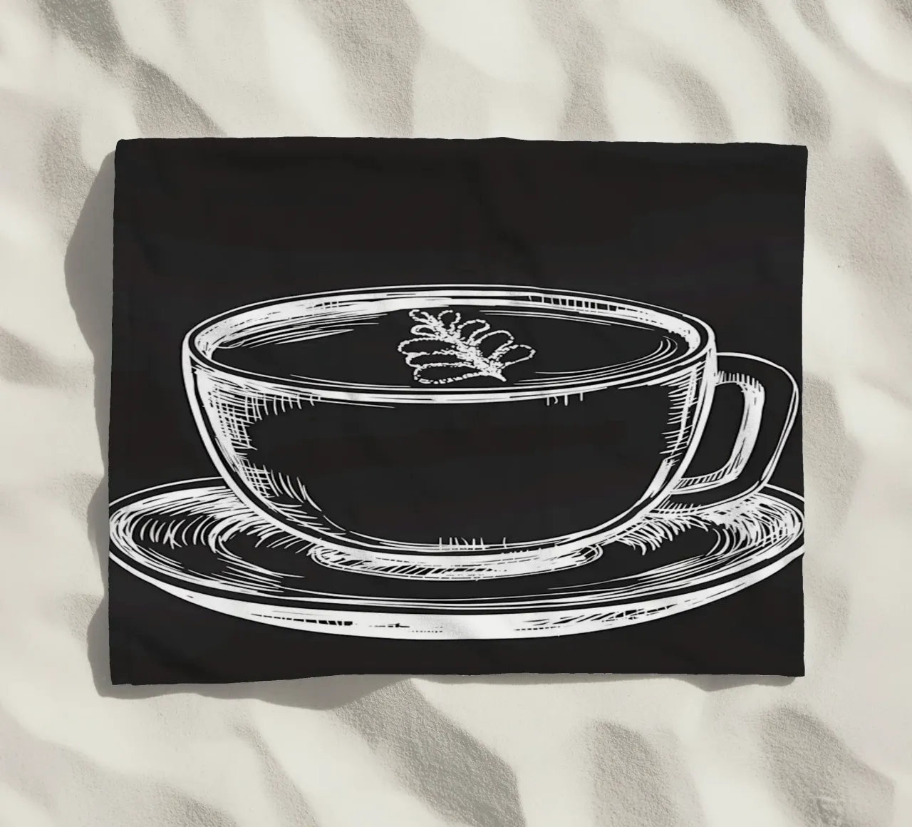 Tazza di caffè telo mare da Aiden Garcia